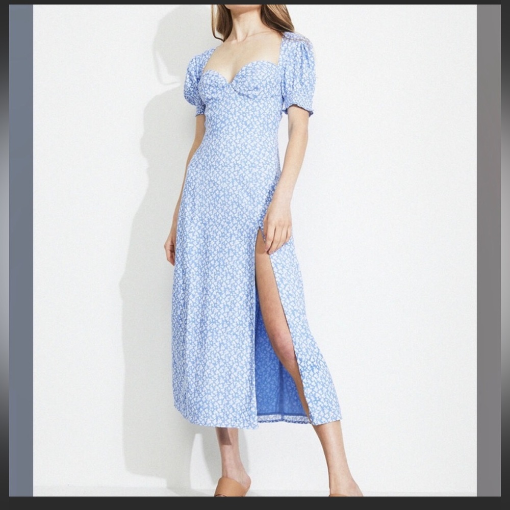 NWT Bardot Midi Day Dress in Ditsy Floral Size 4